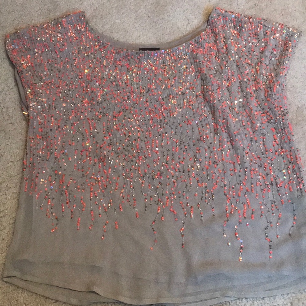 Sequin top
